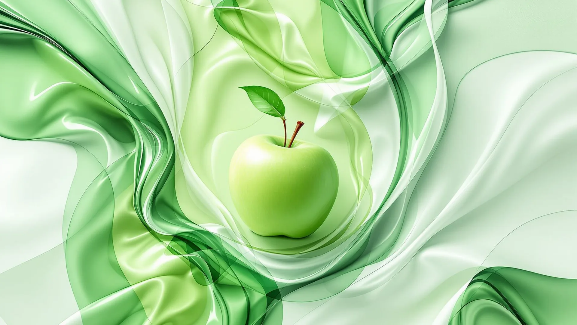 We All Share — appel gewikkeld in zijde